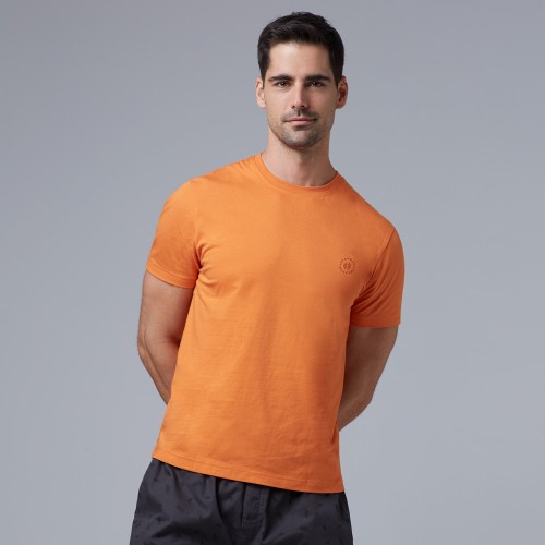 Orange color top t shirt